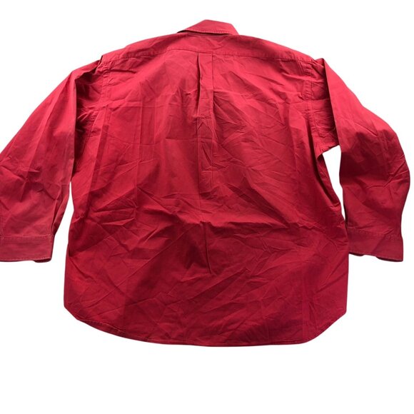 Ralph Lauren Men Blake Shirt XXL Red Long Sleeve Button-Down Shirt Cotton Casual - Picture 2 of 12